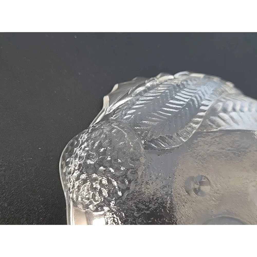 LN‎ Studio Nova Mikasa crystal candy nut jewelry dish Teddy Bear santa hat 5.5